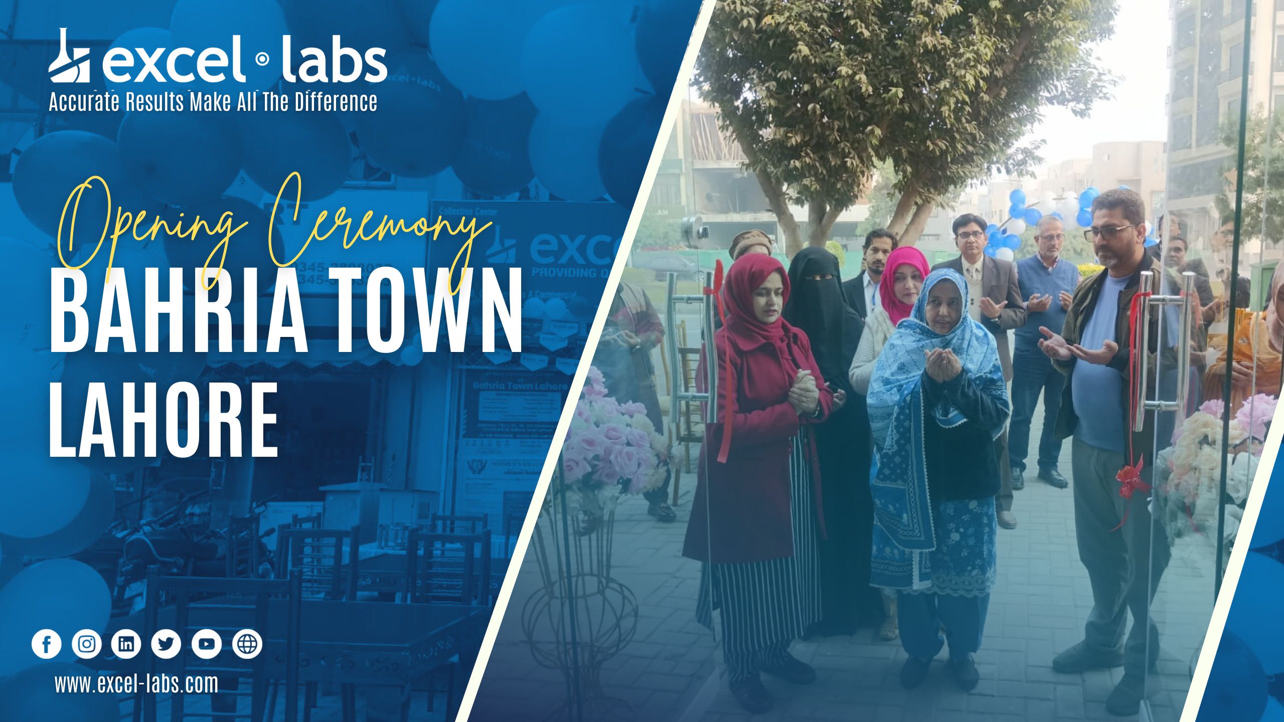 Highlights: Excel Labs is Now Open in Bahria Town, Lahore!
